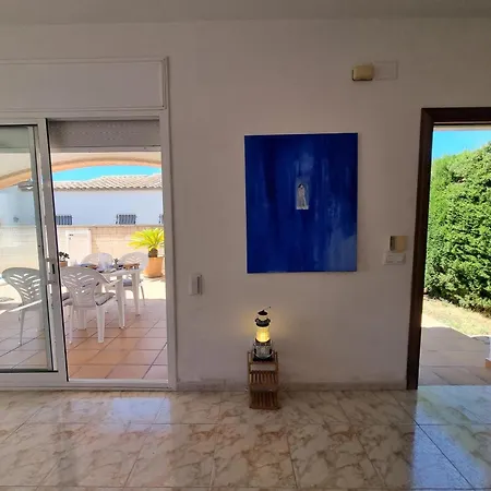 Casa Confortable Cerca De La Playa Con Piscina Privada - Hisp-236-72