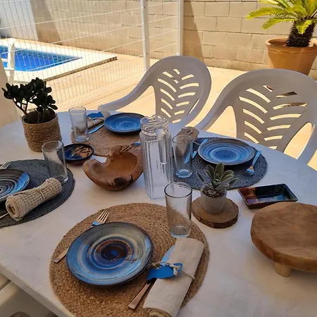 Casa Confortable Cerca De La Playa Con Piscina Privada - Hisp-236-72 Casa de vacances